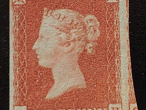 G.B. #3 Fine Mint 1841 1d Red