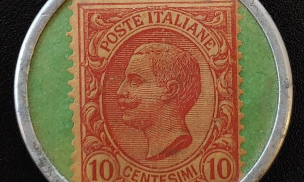 Italy Gomme Pirelli Milano 10c encased postage, ex Goodhelpsen