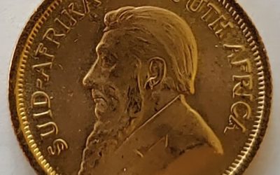 South Africa BU 1982 1/10oz Gold Krugerrand, mt mark
