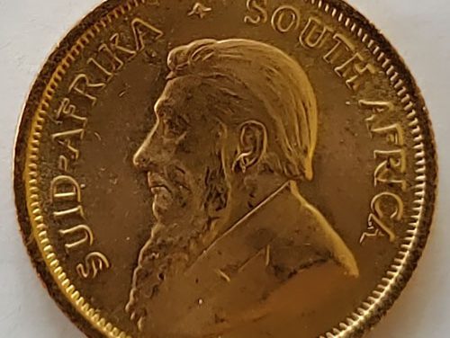 South Africa BU 1982 1/10oz Gold Krugerrand, mt mark