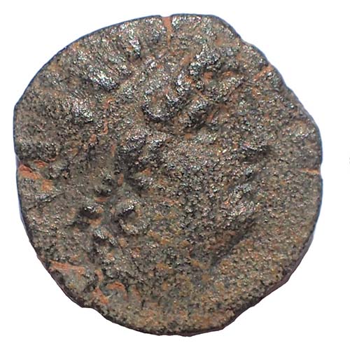 Cleopatra Thea & Antichos VIII 125-121 BC Seleukid 5.6gm AE19