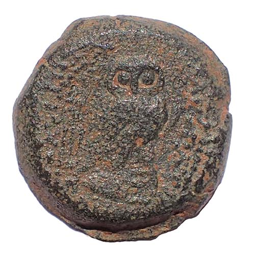 Cleopatra Thea & Antichos VIII 125-121 BC Seleukid 5.6gm AE19