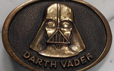Darth Vader 1977 Brass Belt Buckle
