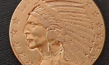 U.S.A. VF+ 1909D Indian Head $5 Gold Half Eagle .2419oz AGW