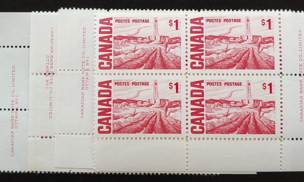 Canada #465Bi VFNH 1967 $1 Centennial Plate 1 Matched Set