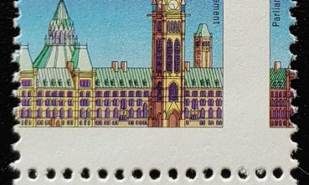 Canada #1163 Never Hinged 1987 37c Parliament Misperf ex Penko