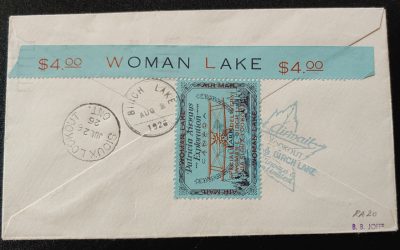 Canada #CL18 July 24/6 Aug 1926 52c Patricia Airways Flight Cvr
