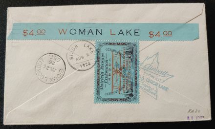 Canada #CL18 July 24/6 Aug 1926 52c Patricia Airways Flight Cvr