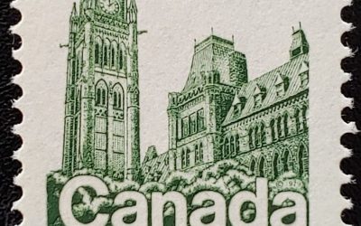Canada #790 Never Hinged 1979 17c Parliament Misperf, ex Penko