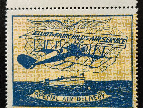 Canada #CL9c VF Mint Filled Wing Variety