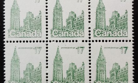 Canada #790 Never Hinged 1979 17c Underinked Block of Six