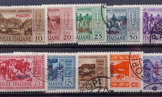 Italy/Aegean Is.-Piscopi #17-26 Used 1932 Set (10)