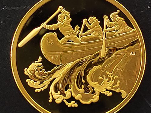 Canada Proof 2005 Fur Trade 1/2oz Gold