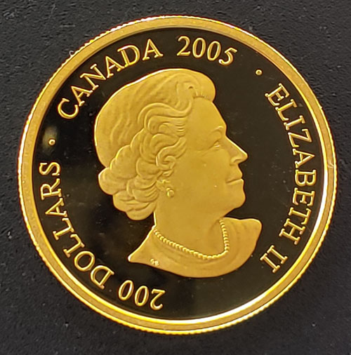 Canada Proof 2005 Fur Trade 1/2oz Gold $200
