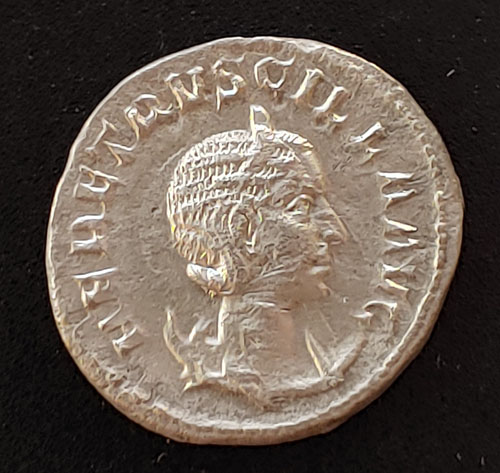 Herennia Etruscilla 249-251 AD 4gm Silver Antoninianus