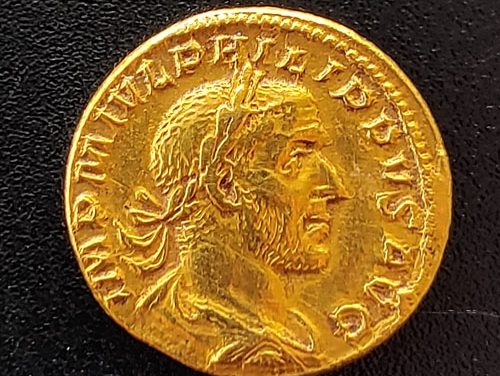 Philip I 244-249AD 4.71gm Gold Aureus