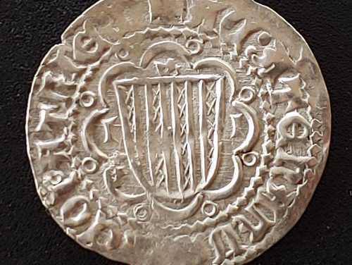 Italy/Sicily 1438-1479 John II 2gm Silver Carlino