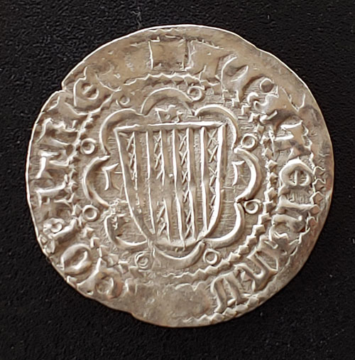 Italy/Sicily 1438-1479 John II 2gm Silver Carlino