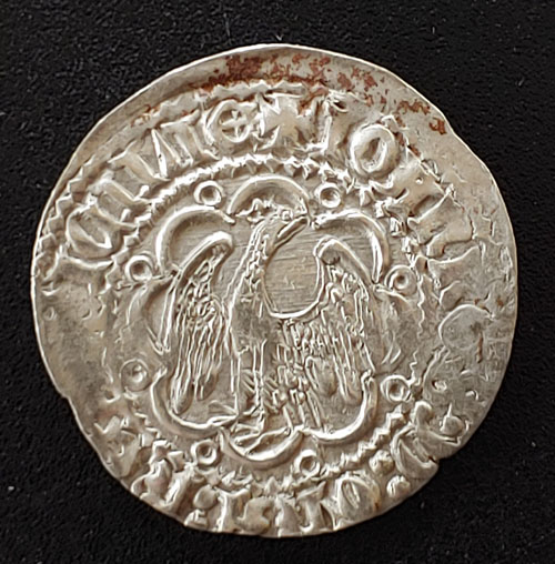 Italy/Sicily 1438-1479 John II 2gm Silver Carlino