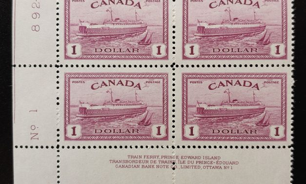 Canada #273 VFNH 1946 $1 Ferry LL Plate One Block (4)