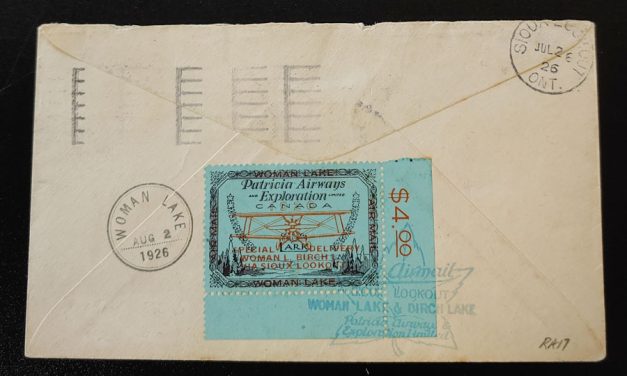 Patricia Airways #CL18 24 Jul 1926 52c First Flight Cover (2)