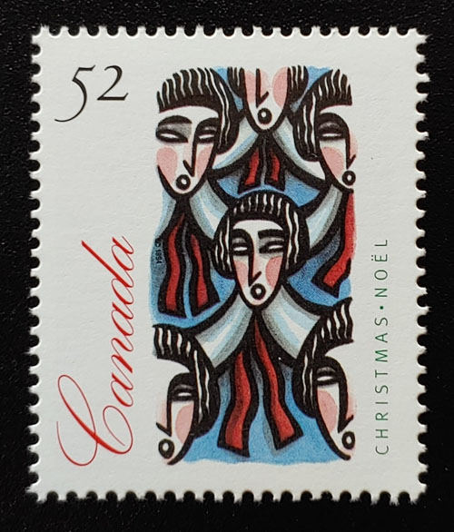 Canada #1534ii VFNH 1994 unissued 52c Christmas $200