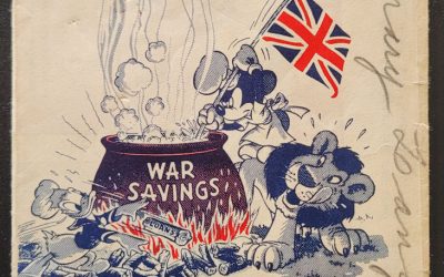 Canada #FWS8, FWS12 in Walt Disney War Savings Folder (3)
