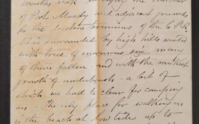 New Westminster, B.C. 19 Jul 1881 6-pg Marcus Smith Letter home