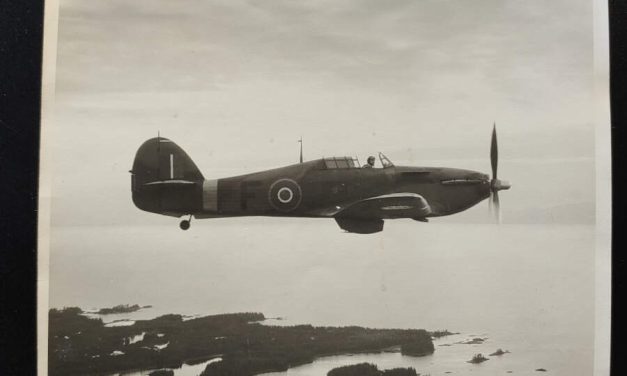 Alaska Hurricane 135 Squadron August 1942 10×8″ RCAF Photo