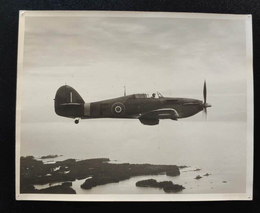 Alaska Hurricane 135 Squadron August 1942 10x8" RCAF Photo, ph