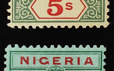Nigeria #28S-29S Mint 1921/23 George V Specimen duo