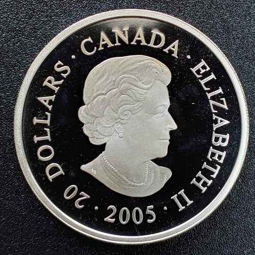 Canada Proof 2005 pure Silver Pacific Rim Park $20