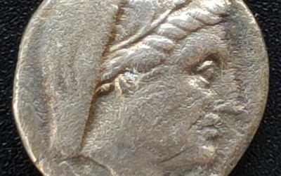 Greece/Byzantium circa 221 BC 4.6gm Silver Drachm w/ Demeter