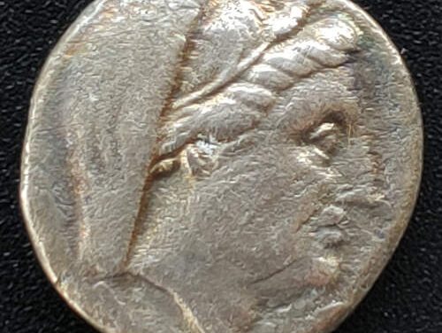 Greece/Byzantium circa 221 BC 4.6gm Silver Drachm w/ Demeter