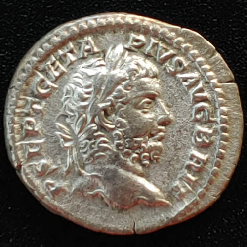 Geta as Augusta 209-222 AD 3gm Silver Denarius w/ Providentia etc