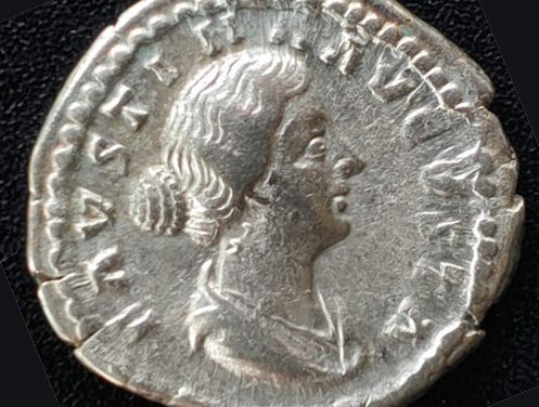 Faustina Jr 175/176 AD as Faustina Augusta 3.52gm Silver Denarius w/ Venus
