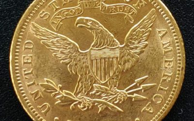 U.S.A. XF 1900 Coronet Gold $10 Eagle, .48375oz AGW