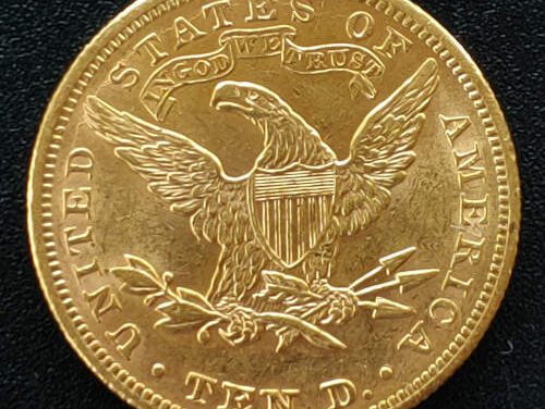 U.S.A. XF 1900 Coronet Gold $10 Eagle, .48375oz AGW