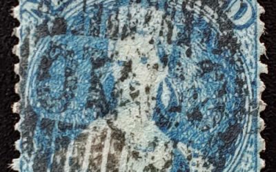 N.Z. #17 Used 1862 2d Chalon