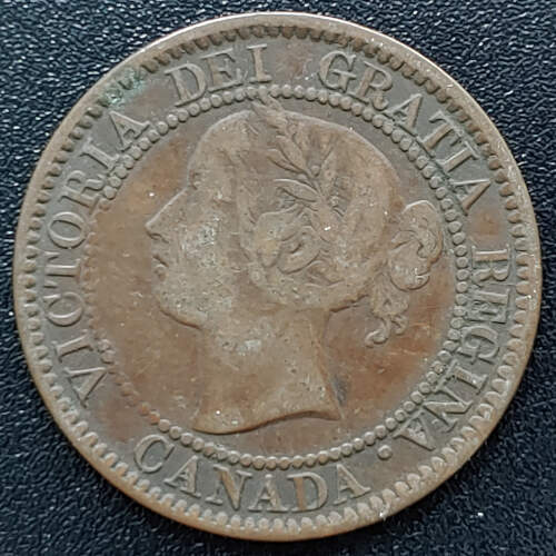 Province of Canada VG/F 1858 first Large Cent $120