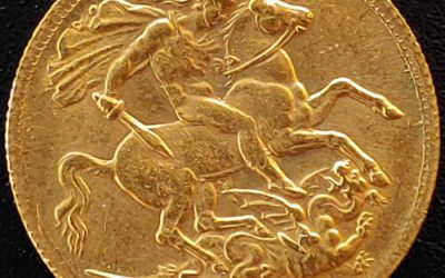 Canada XF 1911C George V Gold Sovereign