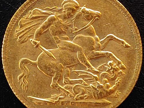 Canada XF 1911C George V Gold Sovereign
