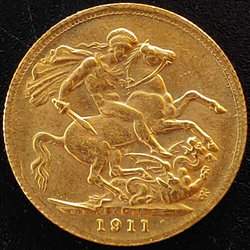 Canada XF 1911C George V Gold Sovereign