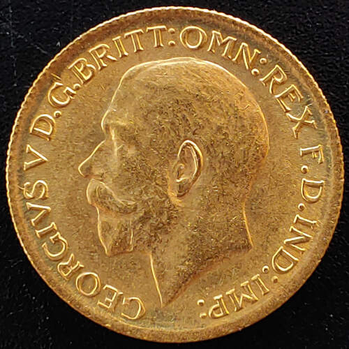 Canada XF 1911C George V Gold Sovereign