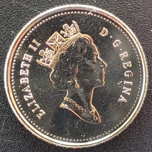 Canada BU September 1999 No Denomination Mule 25 Cents $100+
