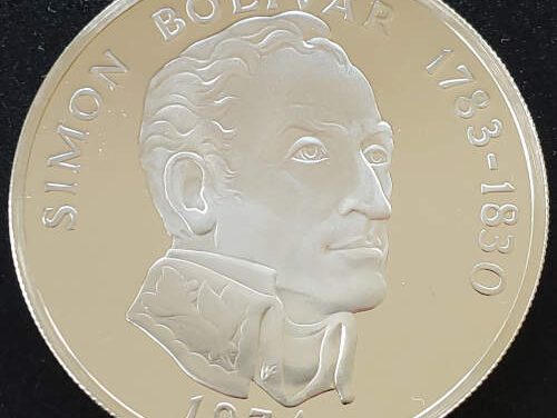 Panama Proof 1974 Silver 20 Balboas 3.8291oz ASW