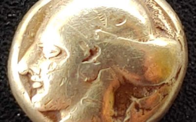 Ionia, Phocaea 625-575 BC 2.49gm Electrum Hekte w/ Artemis