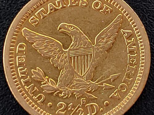 U.S.A. XF 1878S Coronet Gold $2.50 Quarter Eagle .12094oz AGW