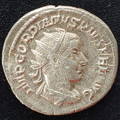 Gordian III 238-244 AD 3.13gm Silver Antoninianus w/ Providentia