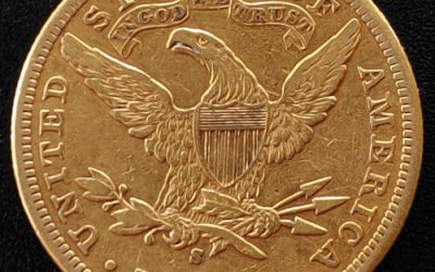 U.S./Colonial Cda XF 1901S Liberty Head Gold $10 Eagle .48375oz
